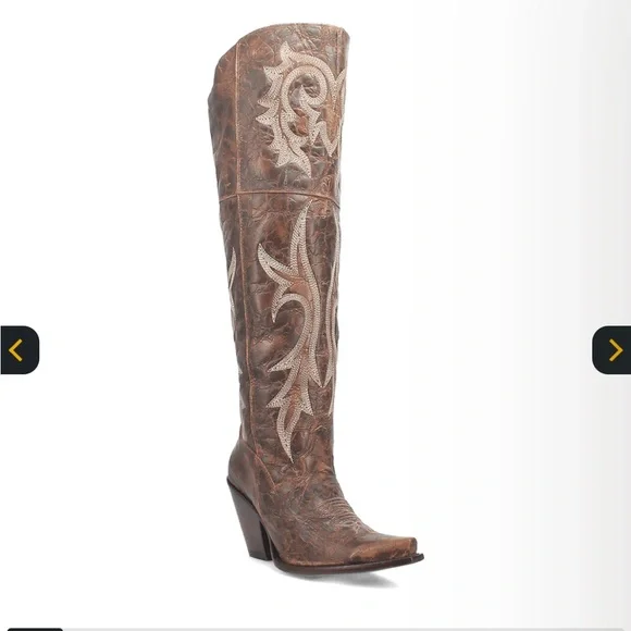 Dan Post Jilted knee high boots - Picture 1 of 7